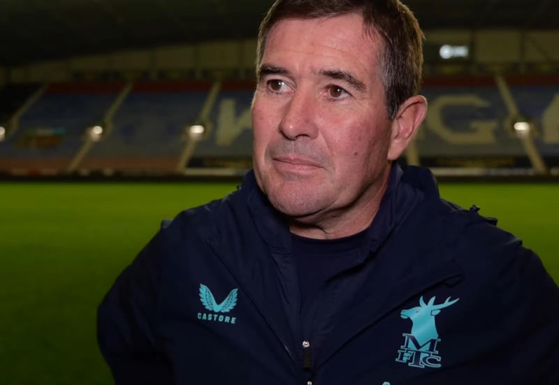 Mansfield Town boss Nigel Clough speaks post match